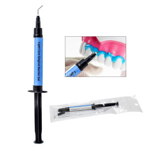 Dental Dental Light Curing Gum Protector Oral Care Sealing Gel 3.0g Curable Seal Professional Tooth Blue Barrier Gel