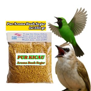 Pur Kicau. Voer/Pur Burung Kicauan. Makanan Pakan Untuk Trucuk Murai Jalak Kutilang Kacer Dll