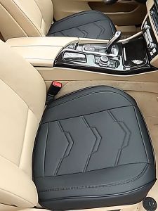 SEAMETAL 3pcs Universal Car Seat Cover Leather Chiar Protector Four Seasons Universal Font And Back Set Covers Accessories