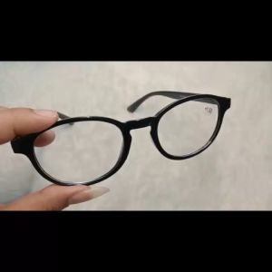 Kacamata Double Fokus Fungsi Lensa BACA & JALAN READY +1.00 s/d +3.00 (Normal & Plus) Frame Lonjong Warna Hitam Glossy Untuk Pria Wanita