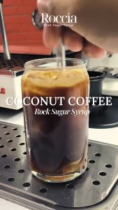 Roccoa Rock Sugar Syrup Coconut - Syrup Gula Batu Rasa Kelapa 760ml