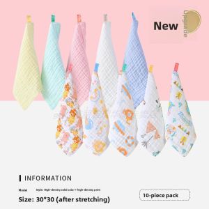 Cotton Gauze Baby Saliva Towel Summer Thin Type