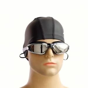 Combo Kính bơi người lớn tráng gương kèm mũ bơi và bịt tai kẹp mũi  cho bé trẻ em-HAUSE