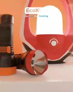 MAMAKU Senter LED Lampu Emergency thunder ETH8805DL Ecoking