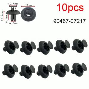 10Pcs Engine Cover Clip Car Rivets For LEXUS LS460 LS460L RX350 RX450H Engine Cover Clip Radiator Support Clip