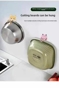 Punch-free bathroom storage stainless steel hook Strong viscose basin shelf storage rack