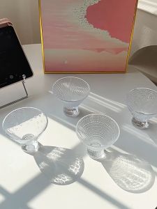 【พร้อมส่งจากไทย】ถ้วยโยเกิร์ต  ถ้วยไอศกรีมสูง แก้วค็อกเทลสําหรับใส่กาแฟไอศกรีม ขนมหวาน น้ําผลไม้ ค็อกเทล บาร์บ้าน