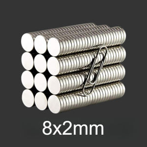 8x2mm Circular Invisible Magnet - Multi purpose Suitable for Hanging Christmas DIY Home Bag Button Office Fixed Aesthetic
