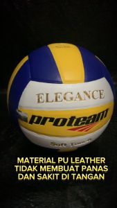 BOLA VOLI VOLLY PROTEAM ELEGANCE FREE PENTIL JARING - BOLA VOLLEY PROTEAM OFFICIAL - VOLLEYBALL ELEGAN - BOLA VOLI MURAH - BOLA VOLI PRO LIGA