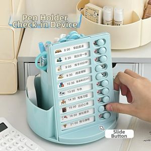 QIUZHISE | Self-discipline Tracker Pen Holder Organizer