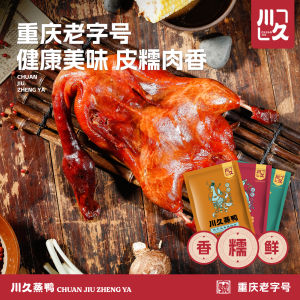 Chongqing Speciality Spicy Steamed Duck Sauce Dry Aged Hand Torn Ready to Eat Snack Duck Flavorful Delicacy from China
