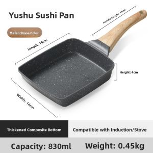 XIANGYOUYOU | Square Non-stick Japanese Tamagoyaki Pan Stone