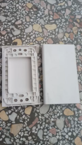 Mặt che trơn  Mặt bịt SINO S180 dòng S18 (120x70) dùng để che mặt điện