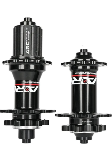 Arc | Bicycle Hubs ARC MT006 MTB Bike Hubs Lightweight 391g Sealed Bearings 28 32 36 Hole QR Thru Axle 4-Pawl 90 Click HG 8-11 Speed