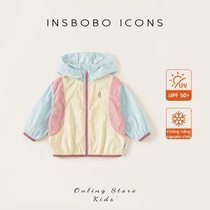insbobo | Áo Chống Nắng Mỏng Cho Trẻ Em UPF50+ Mùa Hè
