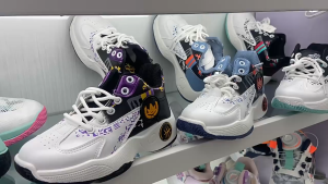 youNme Basketball Shoes For Kids Boys Breathable Sport Shoes High Top Fashion Sneakers Size 29-40
