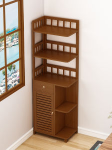 CHUJUN | Multi-level Bamboo Storage Shelf For Snacks and Cups