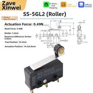 ZAVE | Limit Switch Micro Travel Button SS-5/5GL2/5GL-F 5GL13