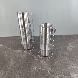 Stainless Steel Coffee Cup Mug 300ml Hot And Cold Water Cup Coffee Tea Cup