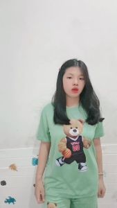 HJ - Setelan Wanita Bear Ball 24s