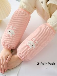 SVORIAHI | Ladies Long Sleeve Arm Covers For Office Work Anti-Dirt Down Jacket Sleeve Protection For Autumn And Winter Cleaning Household