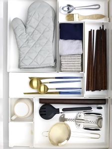 Johor Seller |Drawer Organizer Storage Box Compartment Organization Tray Holder for Craft Sewing Office Bathroom Kitchen