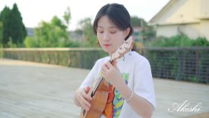 Minsine Ukelele Soprano 4 Strings 21 inch Spruce Basswood Guitar-With Free Gifts