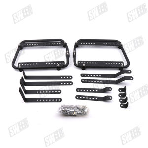 Quick Detachable Motorcycle Side Case Bracket - Universal Aluminum Alloy Luggage Rack Carrier For Yamaha Honda Suzuki Kawasaki