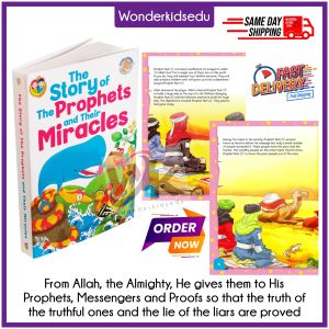 Darul Mughni Publication The Miracles Of The Prophets For Kids | English Story Book | Prophet Stories | Islamic | Child