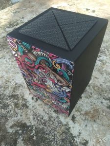 cajon kajon kahon drum box duduk motif akustik