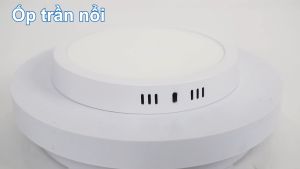 Đèn LED ốp nổi trần tròn vuông 12w 18w 24w ánh sáng trắng