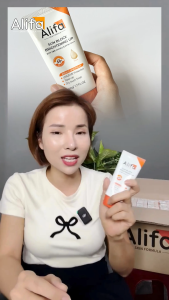Combo dưỡng da 4: Serum dưỡng ẩm dưỡng trắng da Alifa BIO 35ml - Hộp 10 miếng Mặt nạ Alifa BIO EGF 25ml - Kem chống nắng cho mặt Alifa Sun Block 50g