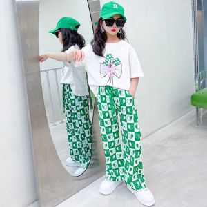S01-05 Setelan baju kaos import dan celana panjang import terbaru