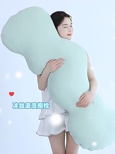 Bantal Panjang Sutera Ais Untuk Kanak-kanak Perempuan Tidur Di Atas Katil Awan ita Wanita Hamil Tidur Bantal Mengiring