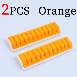 2PCS Silicone Fly Tying Storage Rack Display Clamp Prep Station Tool Organizer Holder for Fishing Flies Streamers Lure Making