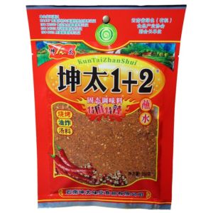 Kuntai Spicy 1 + 2น้ำจุ่มลงผงพริก5เครื่องเทศ + 1 Sichuan ผงเครื่องปรุงรสบาร์บิคิวกุ้ยโจว