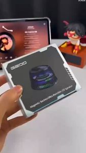 RGB Light Speaker with Magnetic Phone Holder Bluetooth Portable Wireless Rechargeble Desktop Mini Outdoor Waterproof Subwoofer Handheld