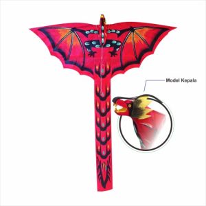 [LIMITED EDITION] LAYANGAN HIAS NAGA BONAR BERBAHAN KAIN BISA DILIPAT