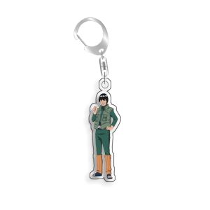 Bandai | For Naruto Uchiha Itachi Namikaze Minato Pain Mifune Jiraiya Acrylic Selfmade Cartoon Anime Keychain Pendant Toy Gift 5cm