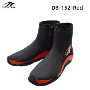 KEEP DIVING | 1 Pair 5MM Neoprene Diving Boots High Elastic Scuba Soft Shoes For Beach Snorkeling Surfing Kayaking Vulcanized Rubber Upper