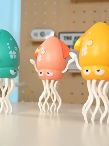 เตรียมจัดส่งของแท้ของเล่นปลาหมึกเต้นรำตลกและมหัศจรรย์ที่ขายดีของของเล่นปลาหมึกน่ารักสำหรับเด็กของขวัญวันเกิด