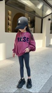 Legging polos anak perempuan murah bahan licin ( jersy ) usia 4- 11 tahun