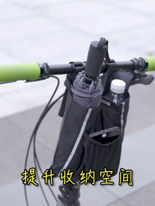 ROCKBROS Electric Bicycle Bag Foldable Portable Scooter Handlebar Bag Quick Release Folding Bike Front Bag