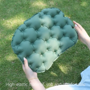 Portable Inflatable Camping Seat Cushion Outdoor Leisure Air Cushion Lightweight Travel Moisture Single Person Seat Pad