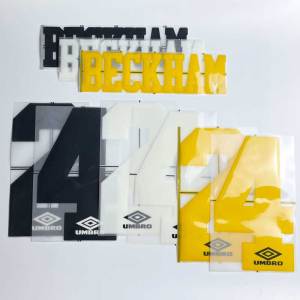 Premier League Number Manchester United 1992/94 Season Main and Away Printing Cantona Beckham Giggs