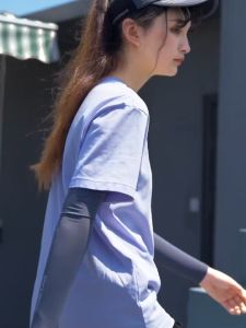 ROCKBROS Tay Áo Đạp Xe Chống Nắng Chống UV Băng Lụa Liền Mạch Tay Áo Đi Bộ Đường Dài Câu Cá Phụ Kiện Dụng Cụ Giữ Ấm Tay Nén Bóng Rổ Chạy Bộ Chất Lượng Cao