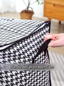 【Local Shipment】180L Clothes Organizer Storage Box For Clothes Thicken Dustproof Large Clothes Storage Box Double Zipper Clothes Storage Oxford Fabric