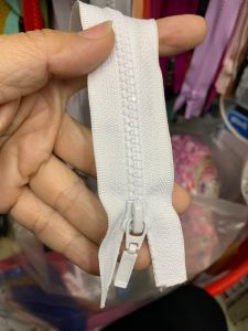 Dây kéo áo khoác loại tốt HKK 40cm răng phao số 5.