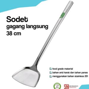 Sodet Stainless Steel 38 Cm Anti Karat Tebal Jumbo Murah
