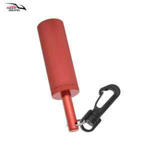 1Pcs Scuba Diving Aluminium Alloy Shaker Ring Bell With Quick Hook Underwater Shaker Noise Maker Snorkeling Accessories